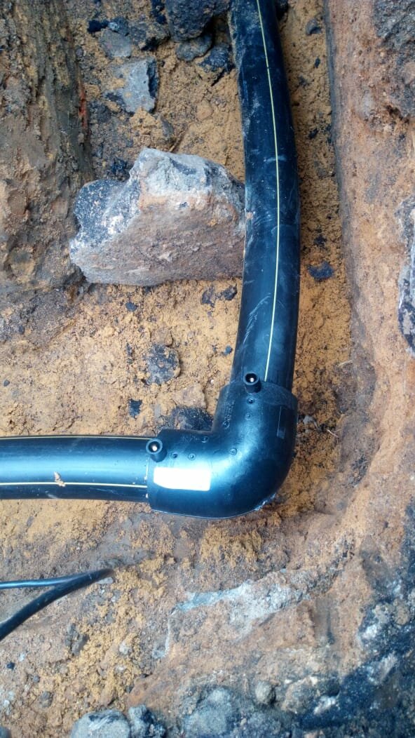 сварка трубы пнд 32 муфтой для водопровода, полиэтиленовые трубы повреждения, водопровод, труб, трубопровод