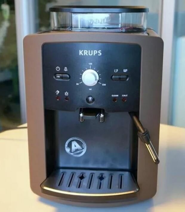 кофемашина krups мигает индикатор, кофемашина krups ea8010, krups xn100, krups ea816570, krups кофемашина metro