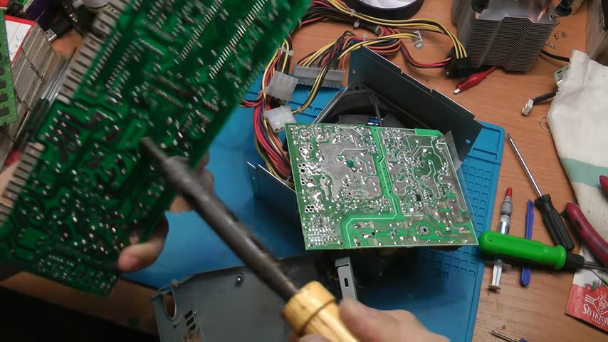 оборудование для ремонта блоков питания, ремонт блока питания, регулируемый блок питания атх подробно, ремонтер блок питания, sg6105 регулируемый блок питания