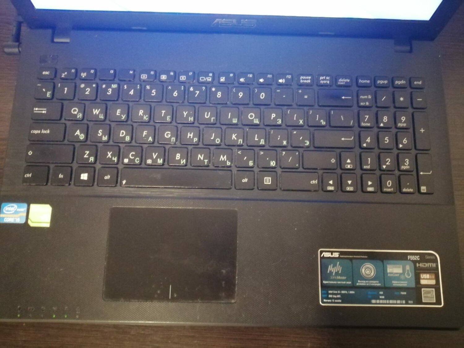 ноутбук асус x552w, асус х55а, ноутбук asus k61ic, asus модель x553m, asus f552c i5