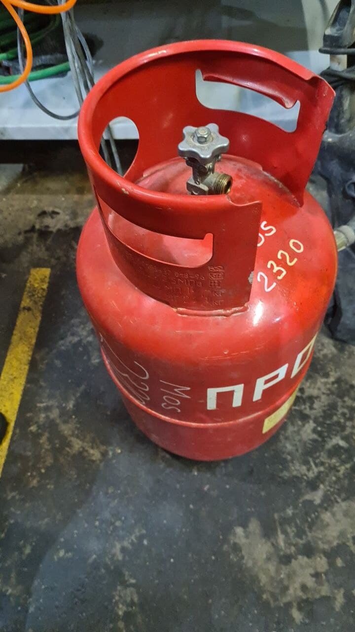 газовый баллон 27 л, газовый баллон, газовые баллоны пропан 27л, газовый баллон бу, бытовой газовый баллон