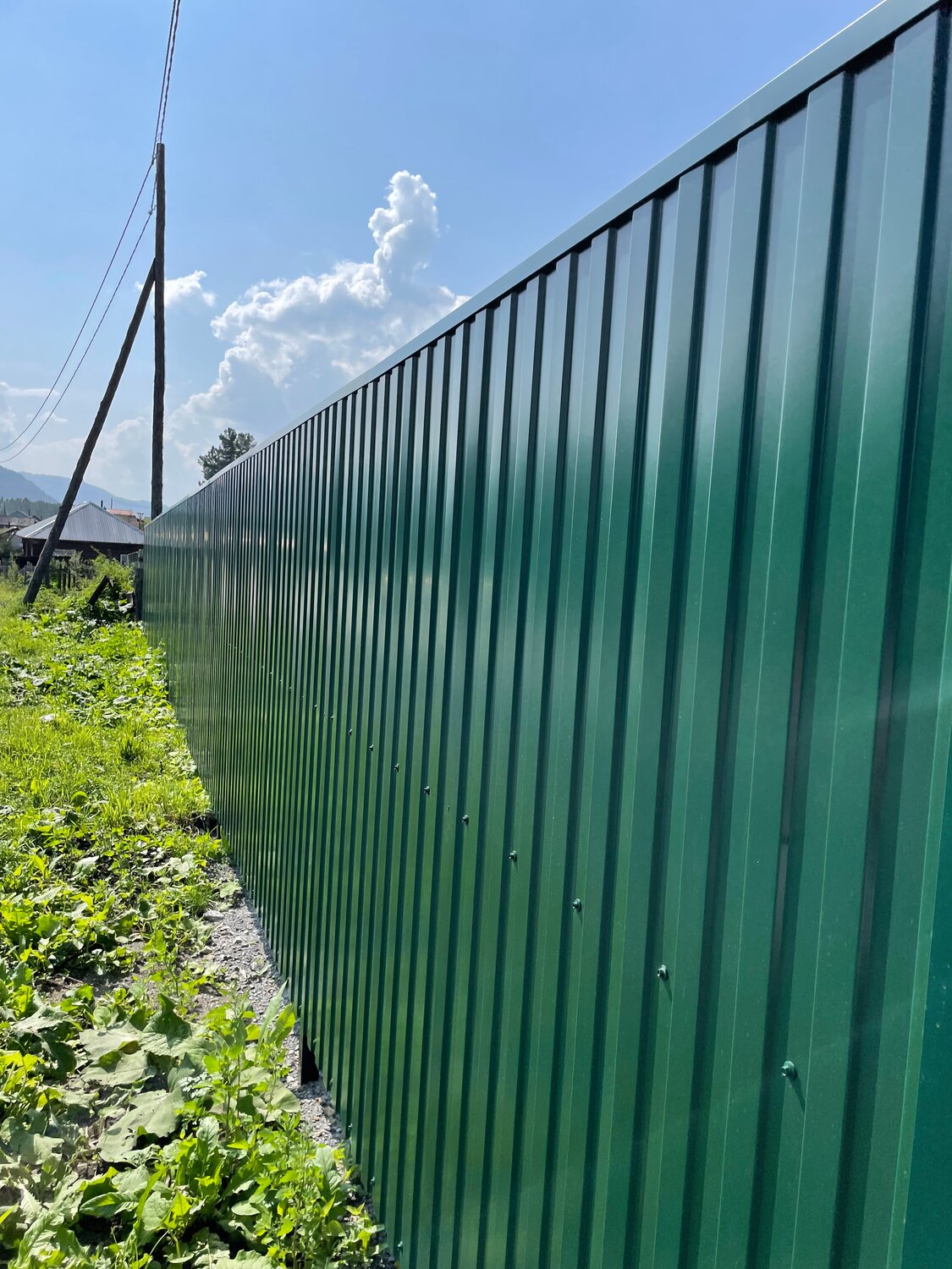 забор из профлиста, забор из профнастила, профлист забор, профнастил забор, забор