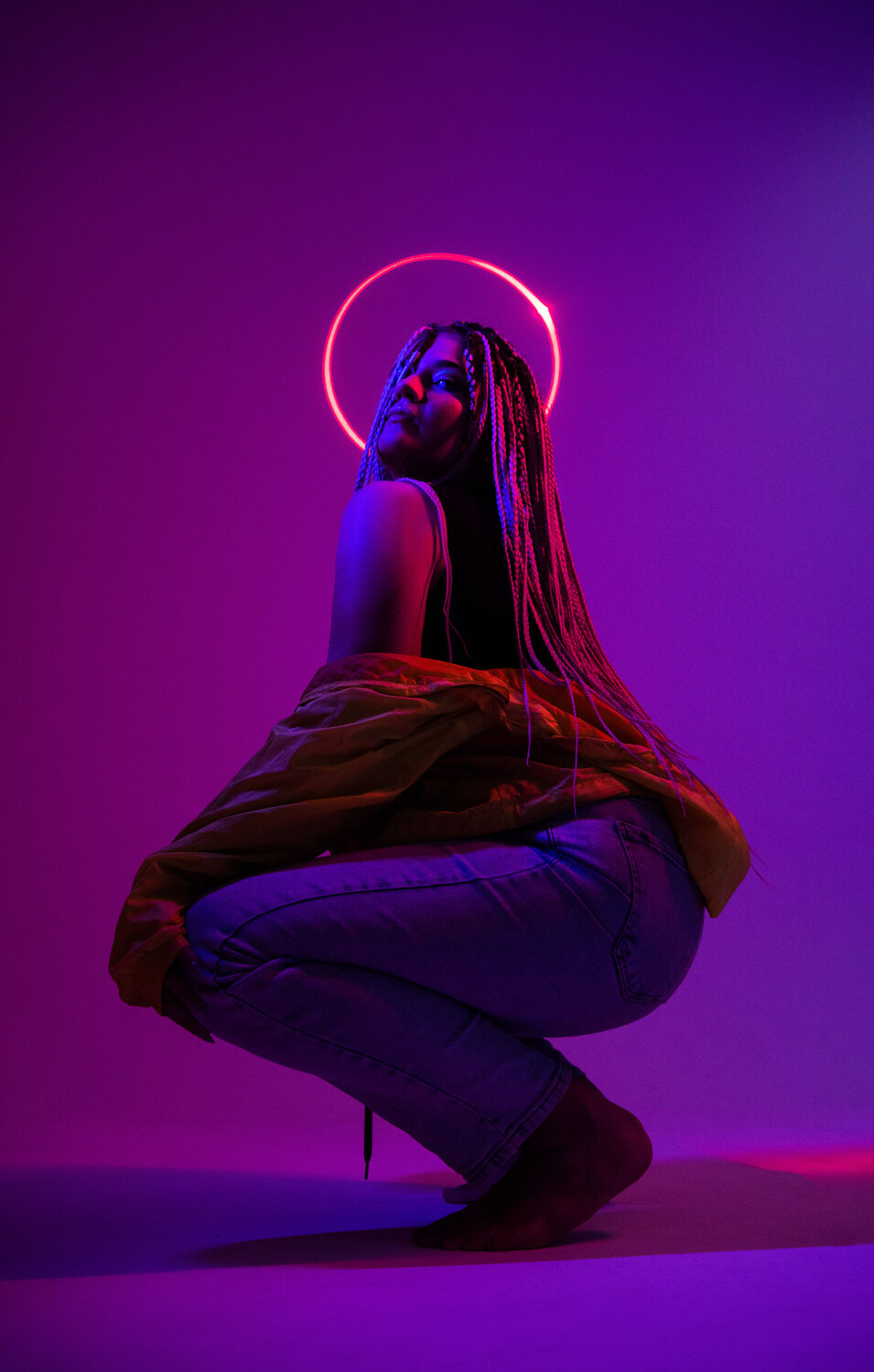 неон фон, неон арт, девушка неон арт, стиль неон, неоновый стиль