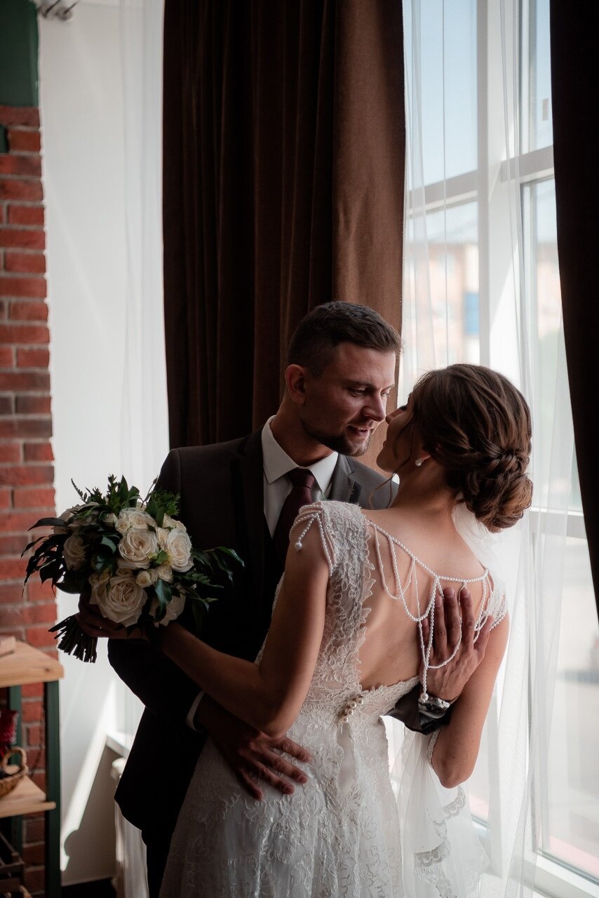 Свадебная фотосессия в студии