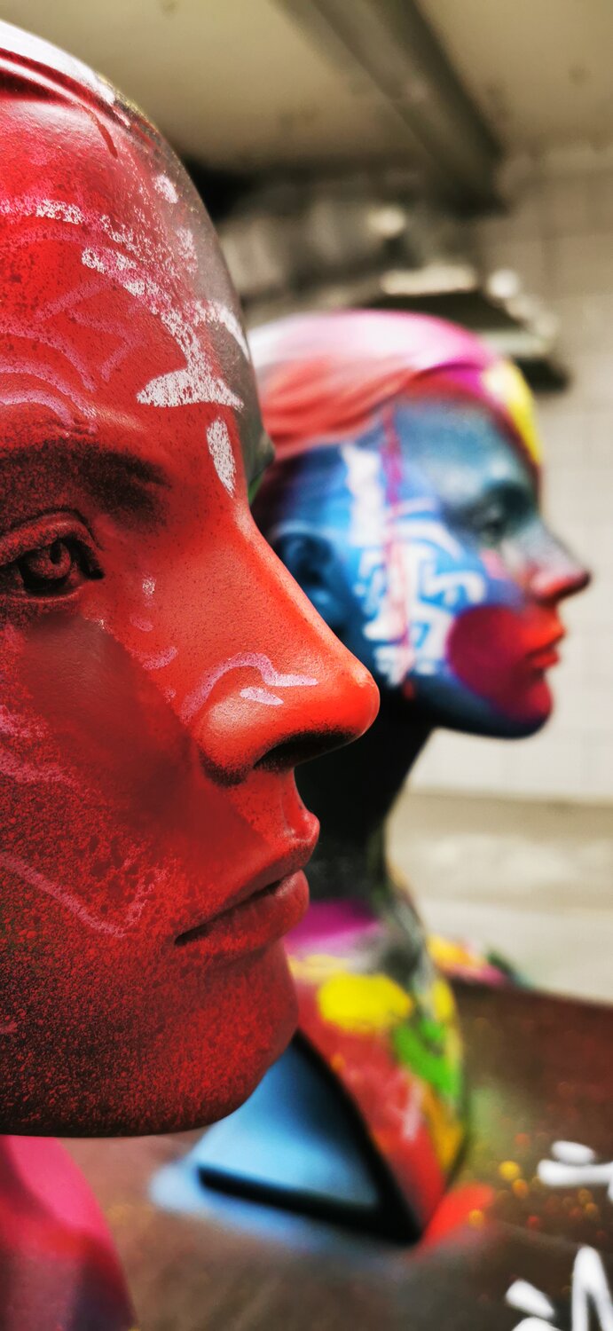 лицо в краске, боди арт, бодиарт, искусство, профиль лица красками