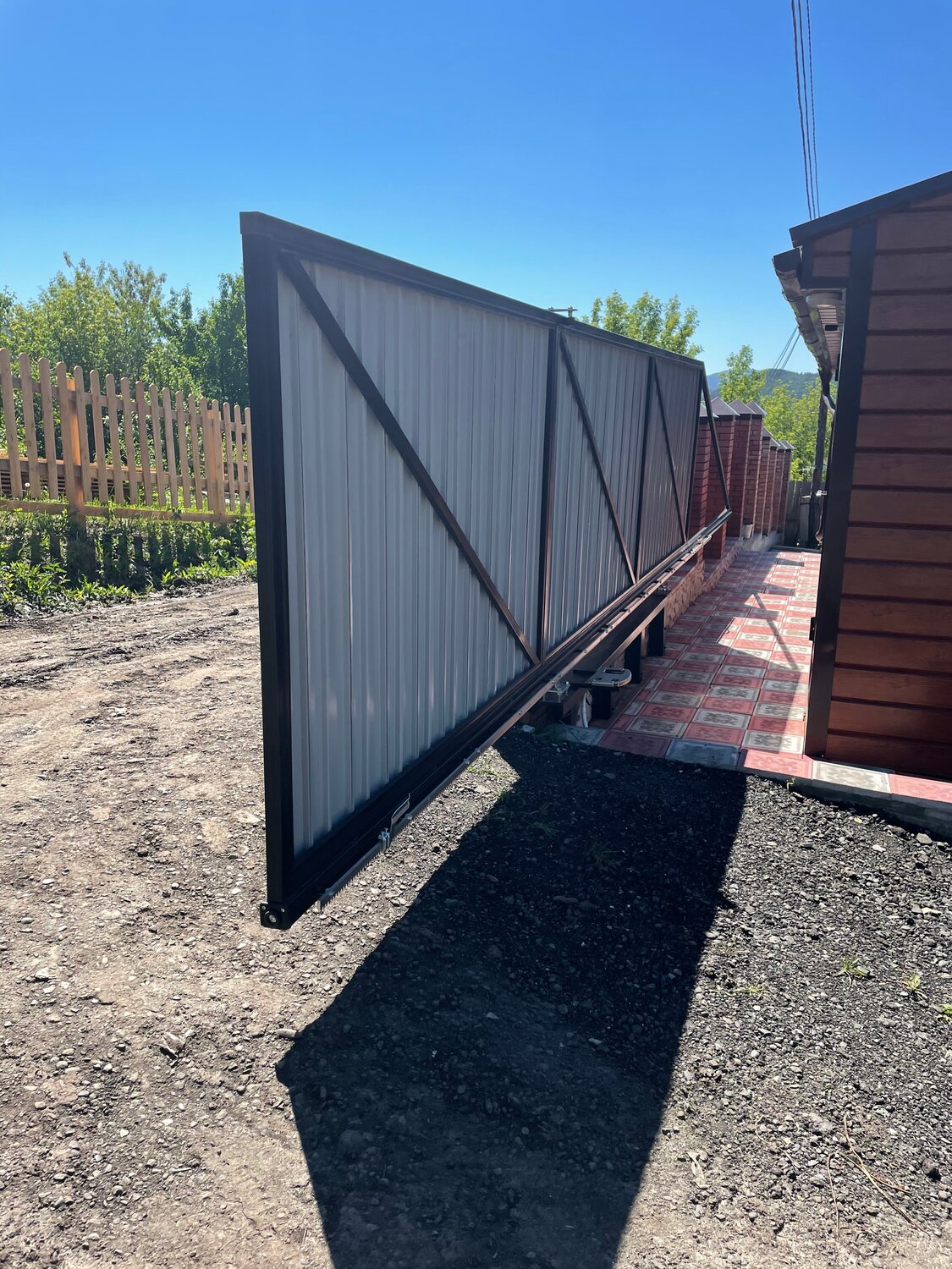 откатные ворота, откатные ворота 3м 1,5м, раздвижные ворота, откатные ворота 4 м, откатные ворота петрозаводск