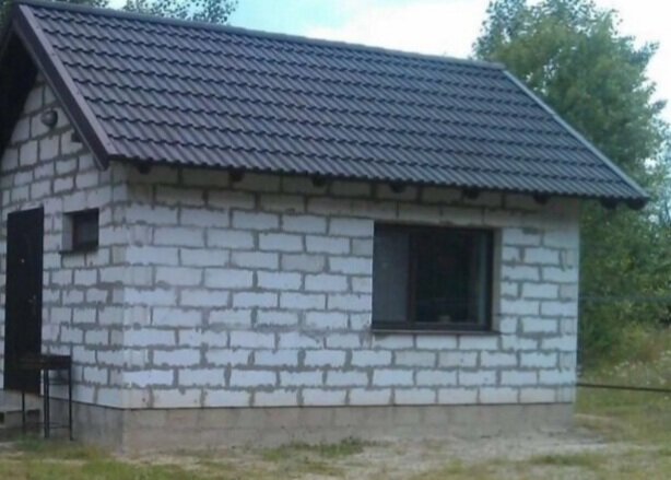 дачный домик из пеноблоков, дом из пеноблоков, сарай из пеноблоков, баня из газосиликатных блоков, домик из пеноблоков