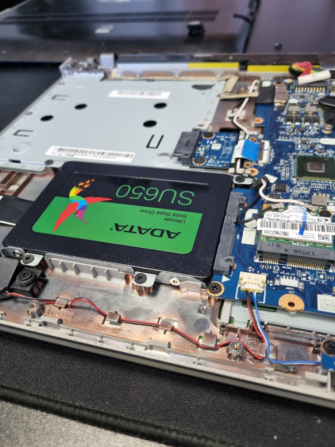ноутбук, ssd для ноутбука, жесткий диск ноутбука, тормозит жесткий диск на ноутбуке, ремонт ноутбука