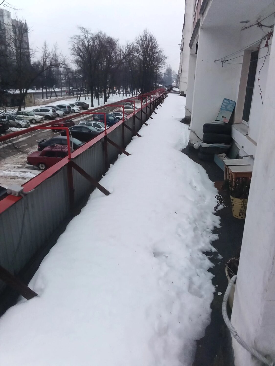 зимний период, жатка жвр енисей сегменты, валковая жатка, защита водостока от снега, зимнее