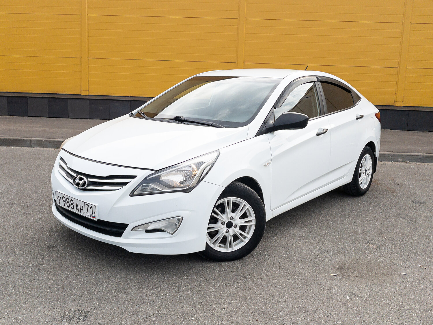 hyundai solaris, белый хендай солярис, хендай солярис седан, hyundai solaris 2015, Opel Corsa D Рестайлинг II