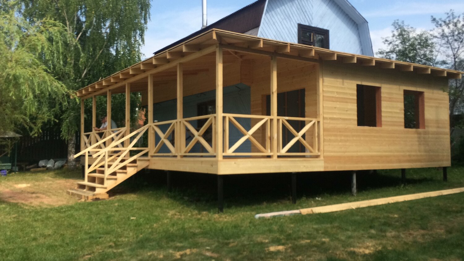 Строительство пристройки к дому