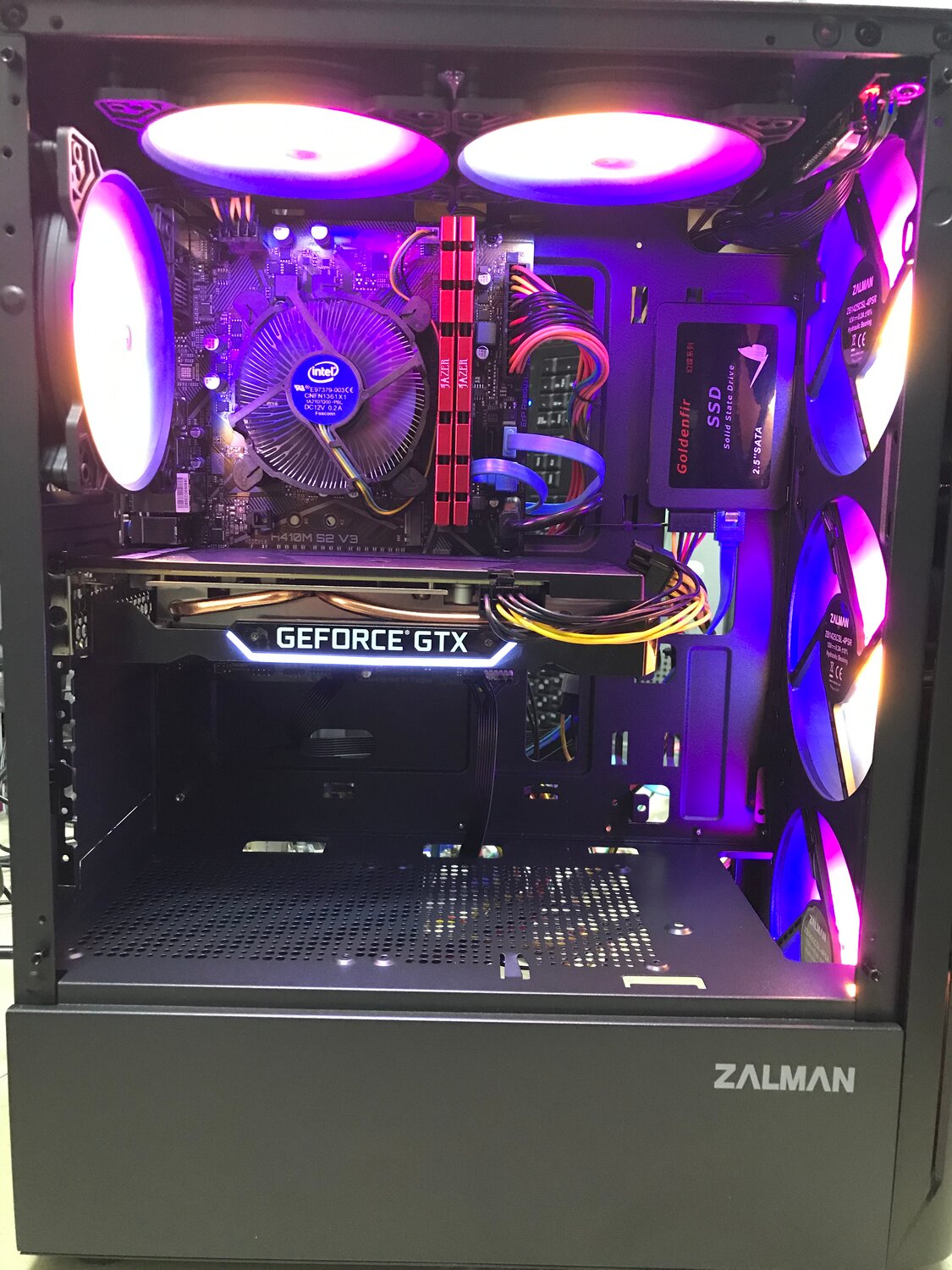 мощный компьютер, корпус zalman s4, мощный игровой компьютер, мощный игровой пк, компьютеры