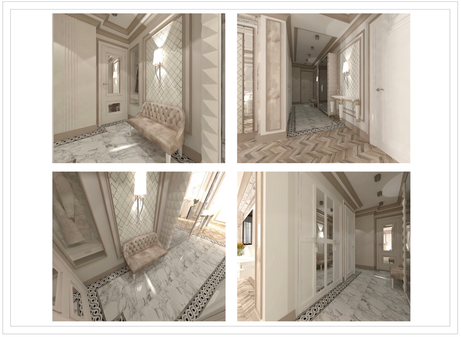 Дизайн-проект интерьера прихожей