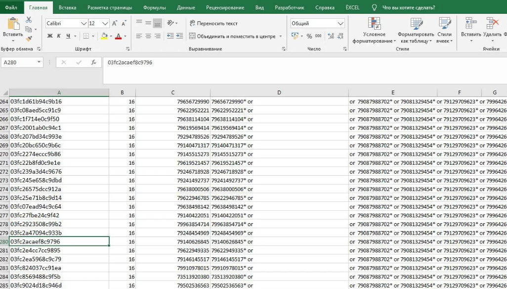 таблица excel, microsoft excel, идентификатор в эксель, f5 в эксель, эксель сео
