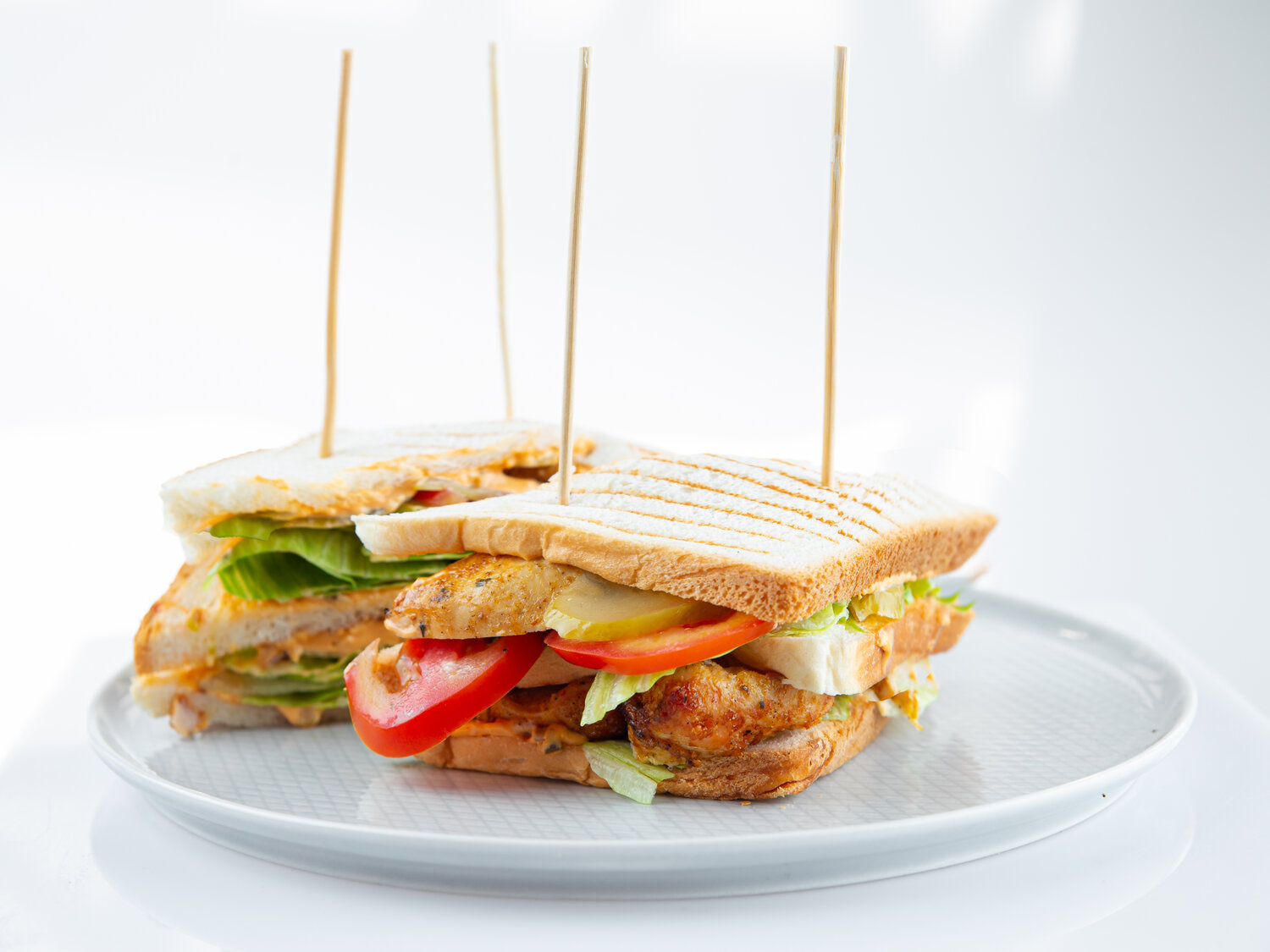 сэндвич, клаб сэндвич, сэндвич с куриным филе, сэндвич с ветчиной, сендвич