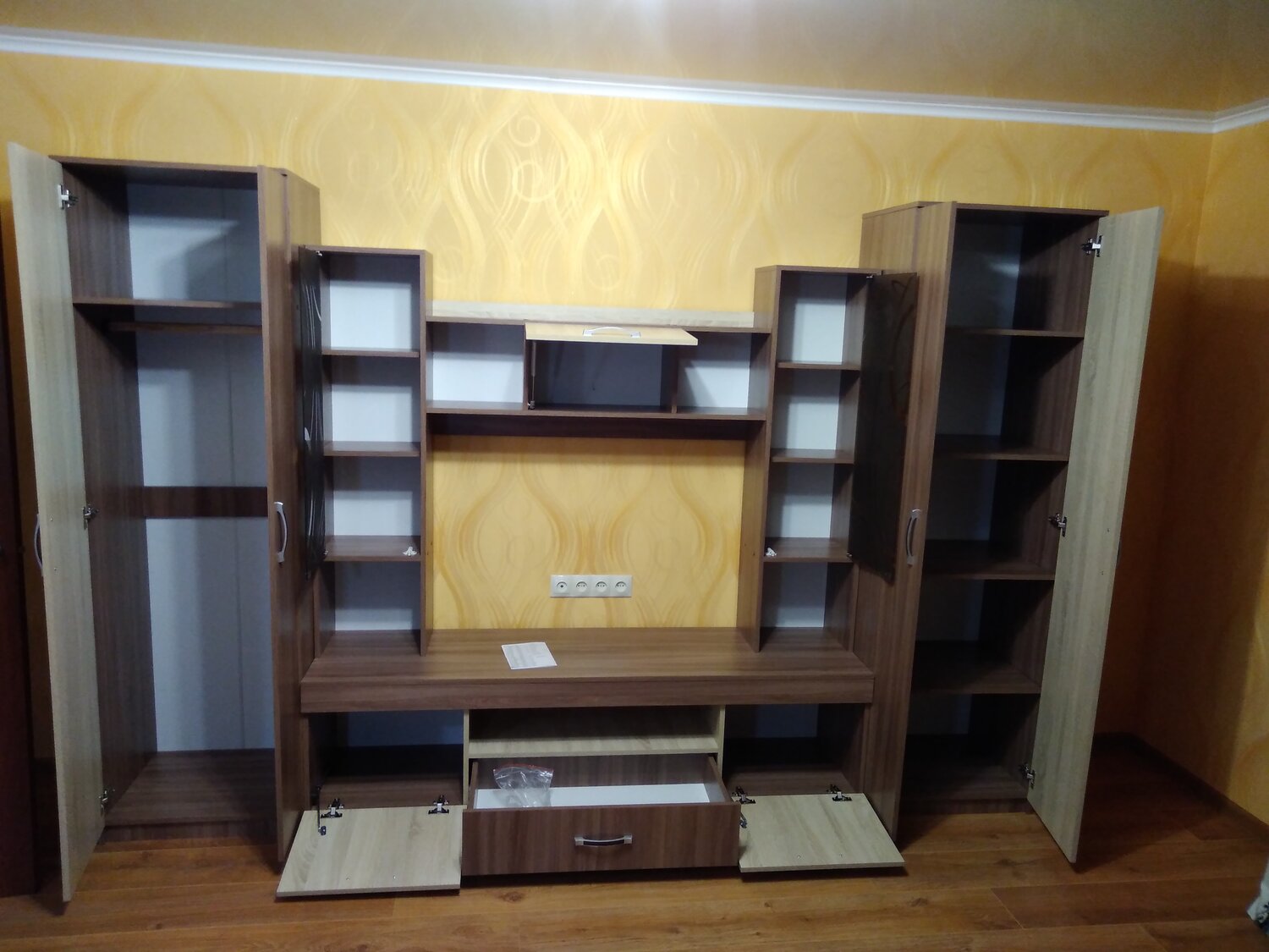 гостиная стенка, мини стенка, макарена стенка, стенки, гостиная марта 11