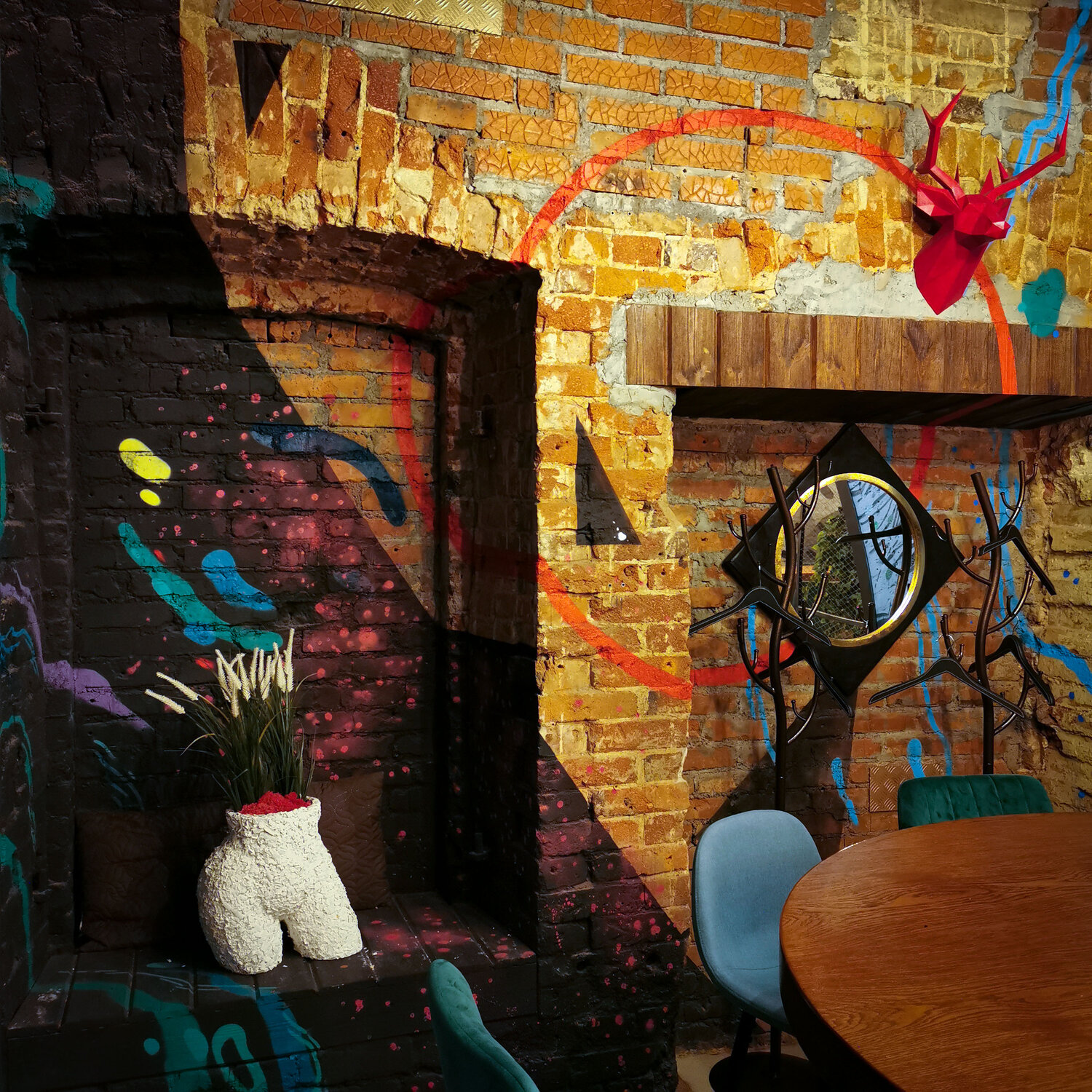 лофт с, лофт соул хаус, интерьер, лофт серф хаус, ресторан интерьер