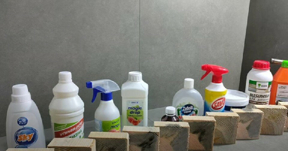 средство для отбеливания древесины от черноты и плесени, моющие средства, средство от плесени и грибка на стенах, чистящее средство, средства