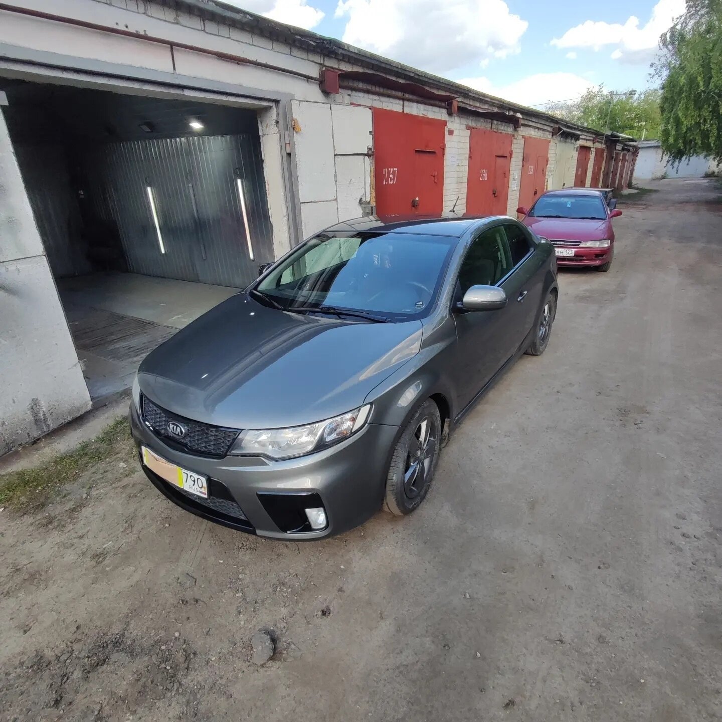 kia cerato ii, kia cerato 2011, kia cerato koup, серая киа, Kia Cerato II