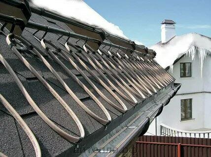 кабельная система противообледенения кровли и водостоков, система антиобледенения кровли, греющий кабель для кровли, саморегулирующийся греющий кабель для кровли, система антиобледенения кровли и водостоков