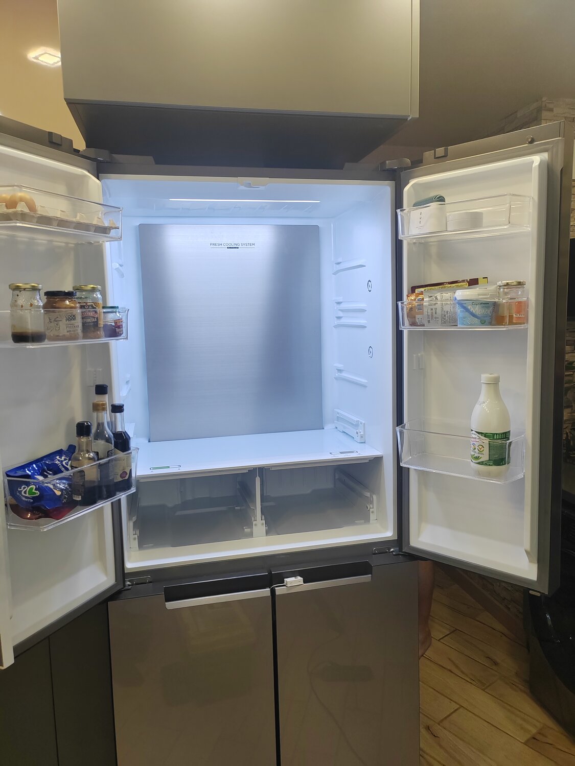 холодильник haier, холодильник современный, встраиваемые холодильники, холодильник новый, холодильник