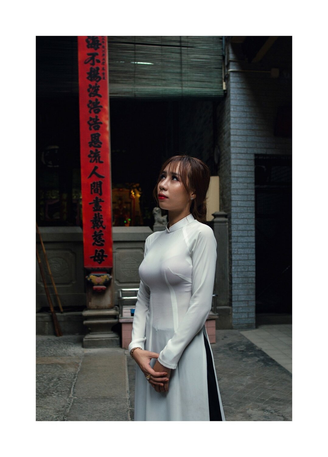 ao dai блэк, красивая азиатская девушка, аозай, ao dai, азиатская мода