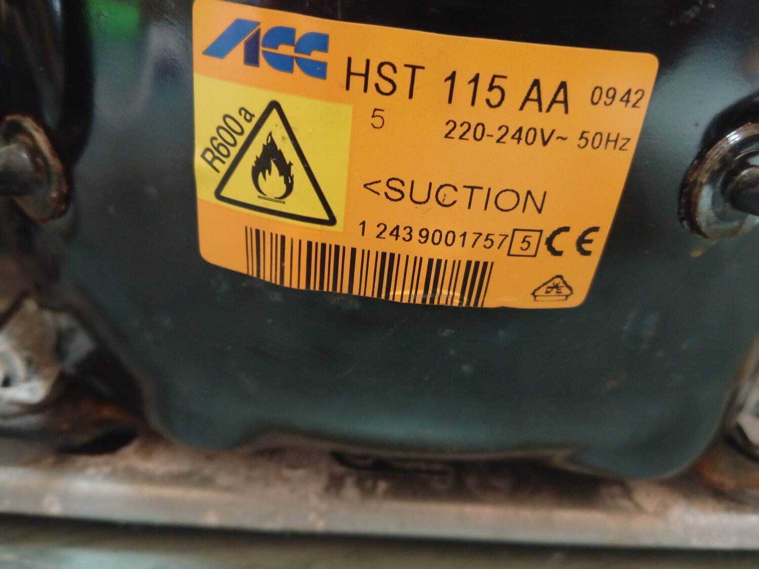 компрессор acc htk12aa, компрессор, компрессор hmk 12 aa, холодильный компрессор, компрессор для холодильника