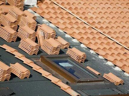 монтаж черепицы браас, кровля браас черепица, монтаж керамической черепицы, керамическая черепица для крыши, черепица на крыше