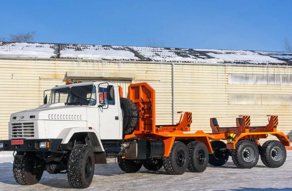 трубовоз камаз 43118, краз 64372 лесовоз, краз 6322 трубовоз, урал трубовоз, краз 64372