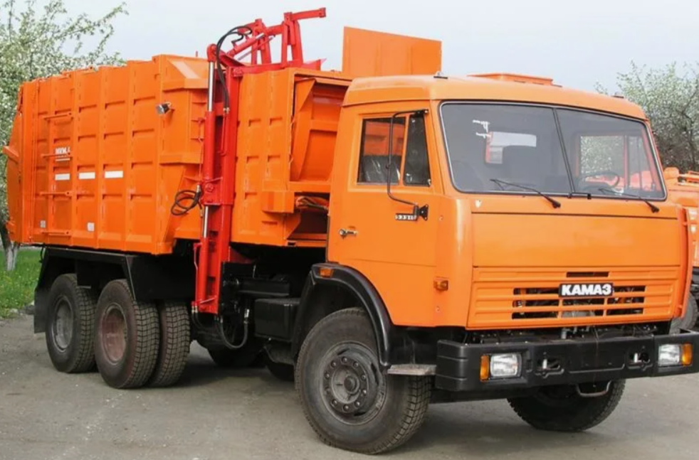 камаз 65115 мусоровоз, мусоровоз камаз, мусоровоз камаз мкм 4704 01, камаз мусоровоз с боковой загрузкой, мусоровоз с задней загрузкой