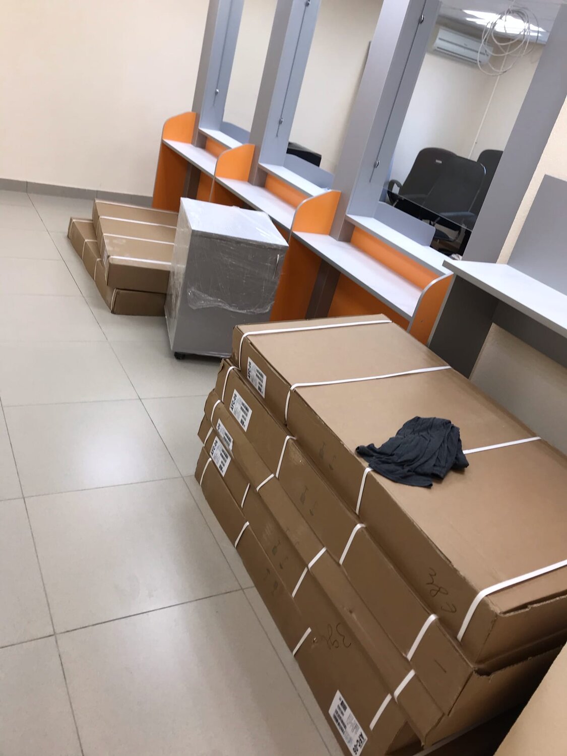 упаковка, офисная мебель, упаковка продукта, коробка, посылка почта россии