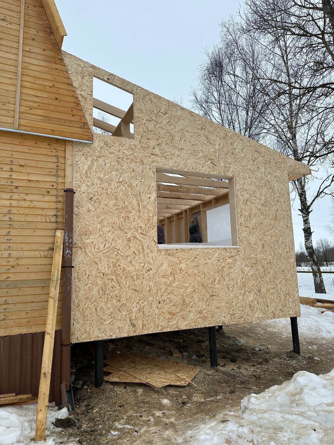 строительство дома из сип панелей, дома из сип панелей, сип панели дом, сип панелей, щитовой дом на сваях