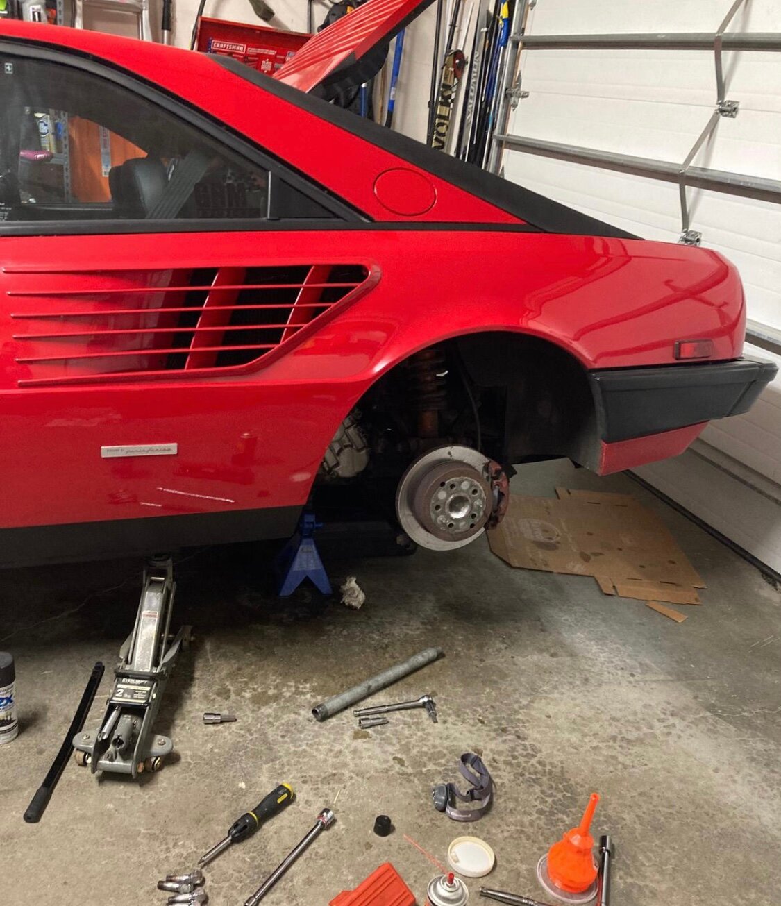 феррари мондиаль, автомобиль ferrari, ferrari ferrari, феррари мондиал, 1989 ferrari mondial t