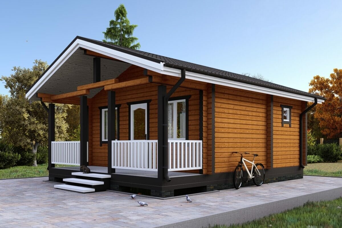 баня из бруса, дом, каркасная баня кб21, дома бани, бани из бруса проекты