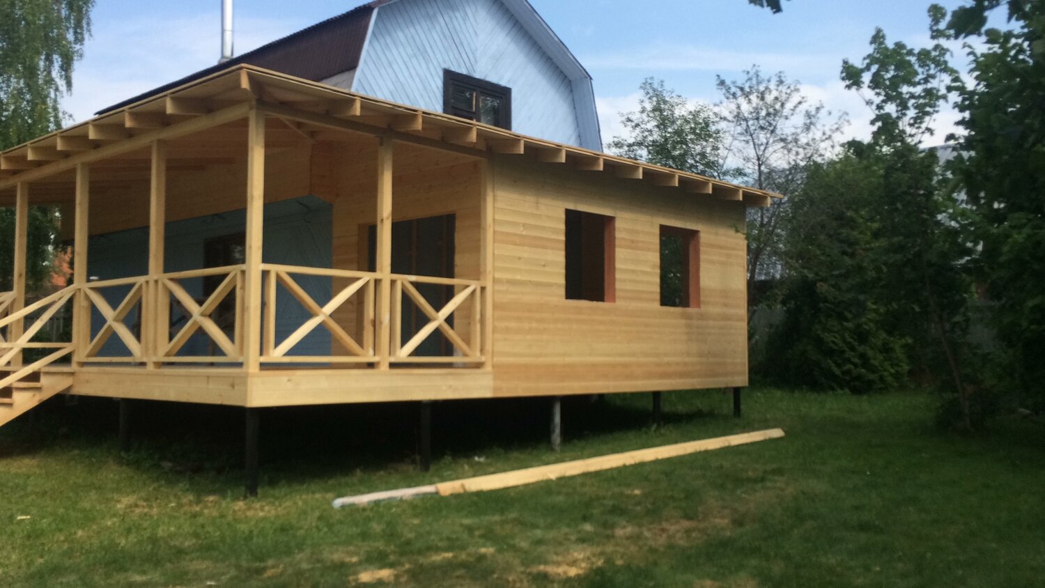 Строительство пристройки к дому