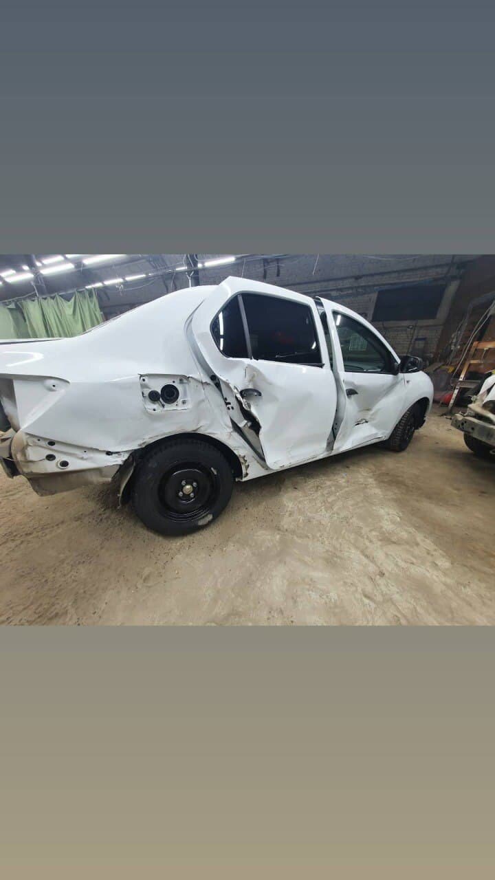 рено логан 41 кузов, авторазборка рено логан, автомобиль, белый рено логан грязный, ГАЗ 24 «Волга» II (2410)