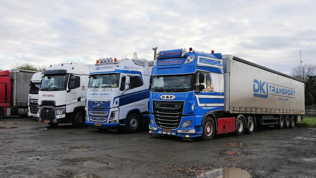 william de zeeuw, filip spedition volvo, скания s500 kristo boginski, daf trucks, daf xf 106
