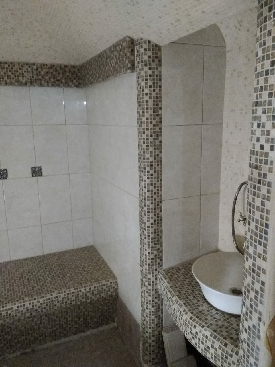 хамам в частном доме, душевая из мозаики, душевая кабина отделка мозаикой, душевые кабины из мозаики, сауна