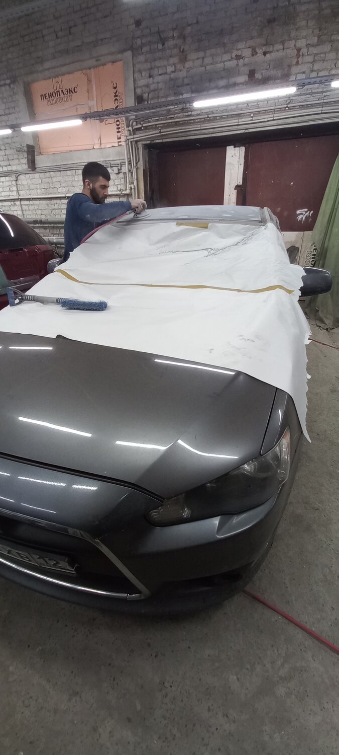 автомобиль, авто, бу автомобили, покраска авто, крыша черный глянец серый лансер 10