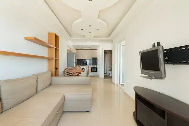 novotel абу-даби аль-бустан, апартаменты, апартаменты valset apartments by azimut, интерьер, гостиная 12 кв м
