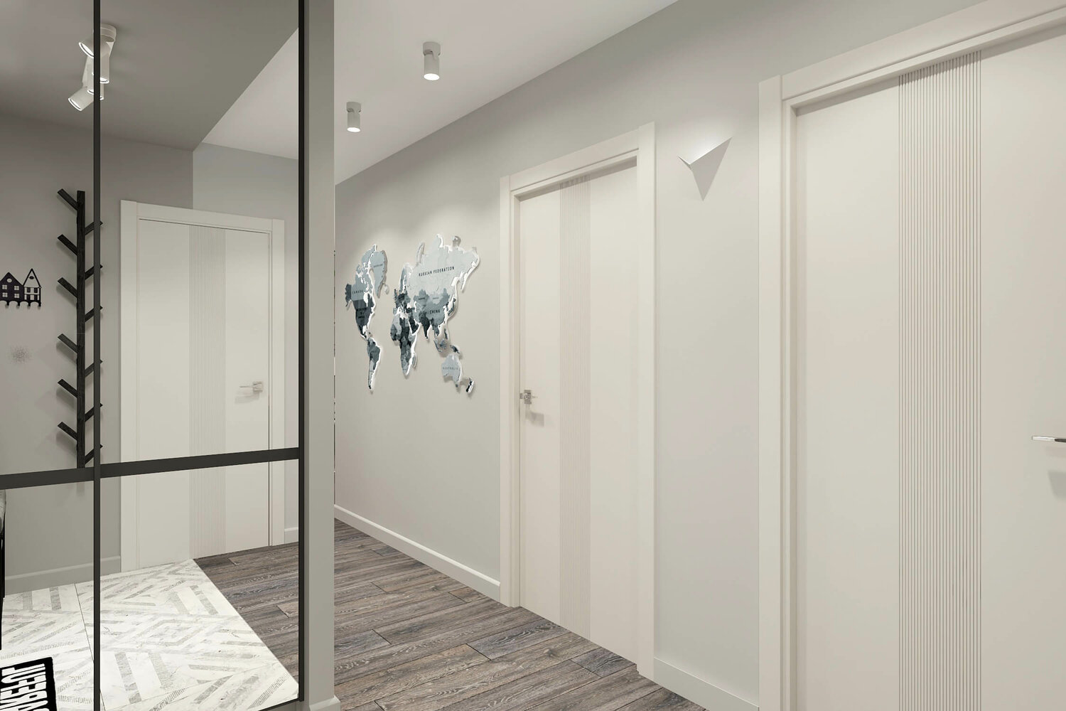 коридор дизайн прихожая, дизайн прихожей, прихожая в современном стиле, дизайн интерьера, коридор в современном стиле