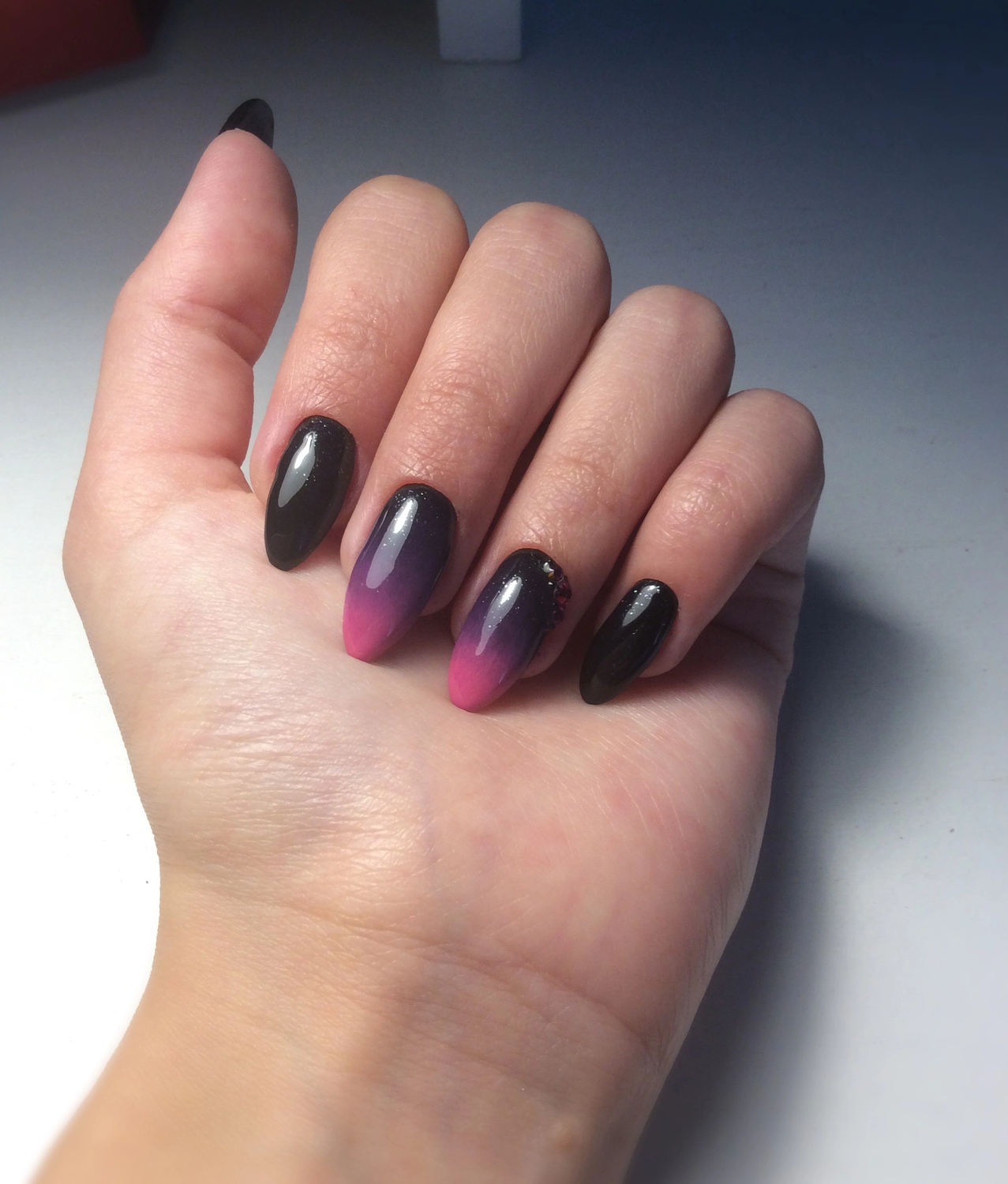 маникюр 💅, дизайн маникюра, ногти гель лак, ногти омбре, маникюр