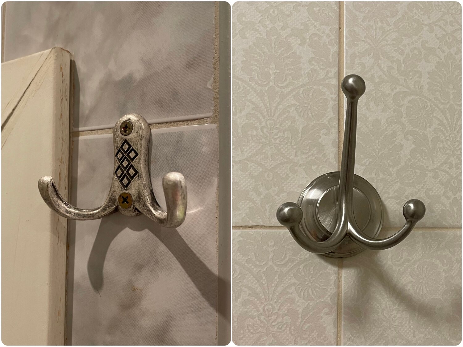 Монтаж крючка