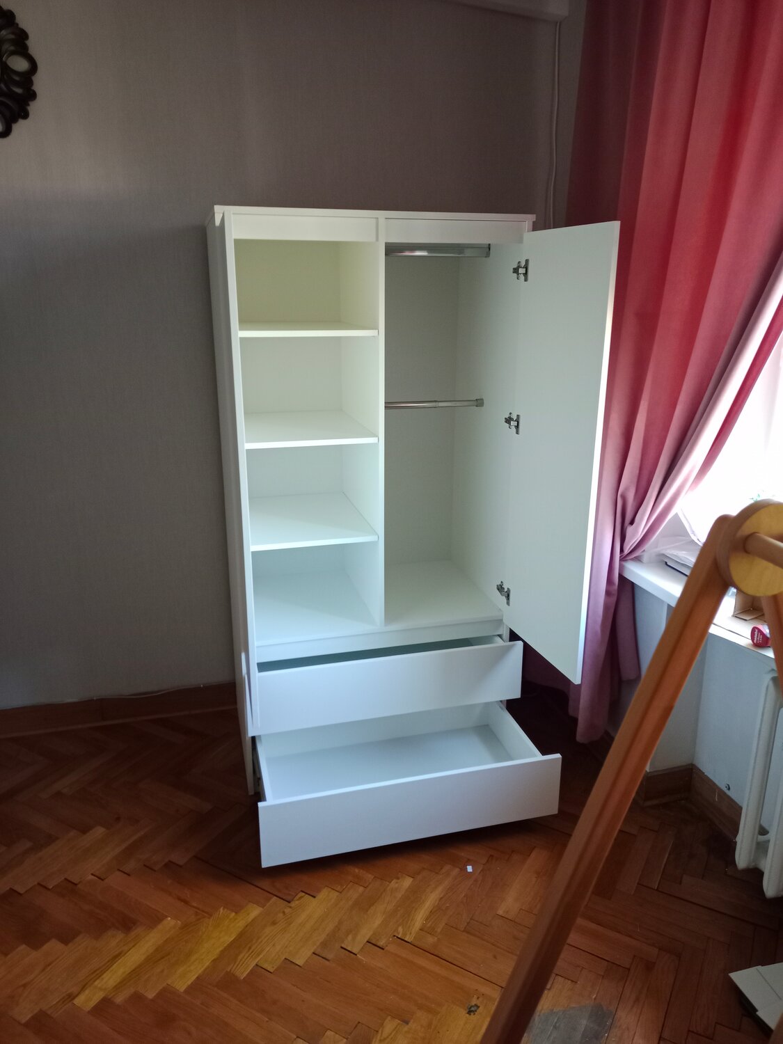 мебель, шкаф, шкаф для детской комнаты, шкаф для детской, шкаф двухдверный