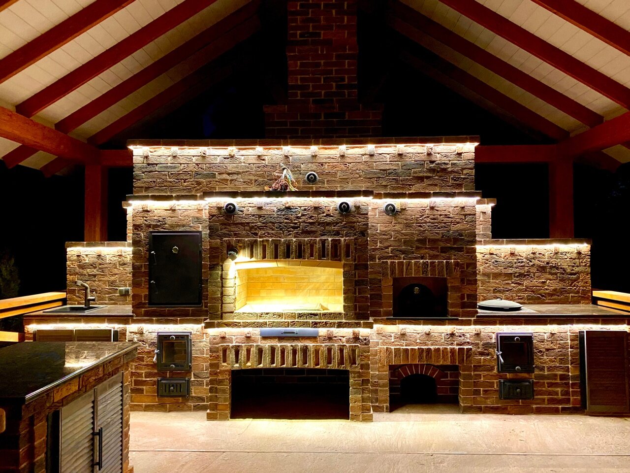 печи камины барбекю, печь барбекю, барбекю комплекс, камин барбекю, печь с мангалом