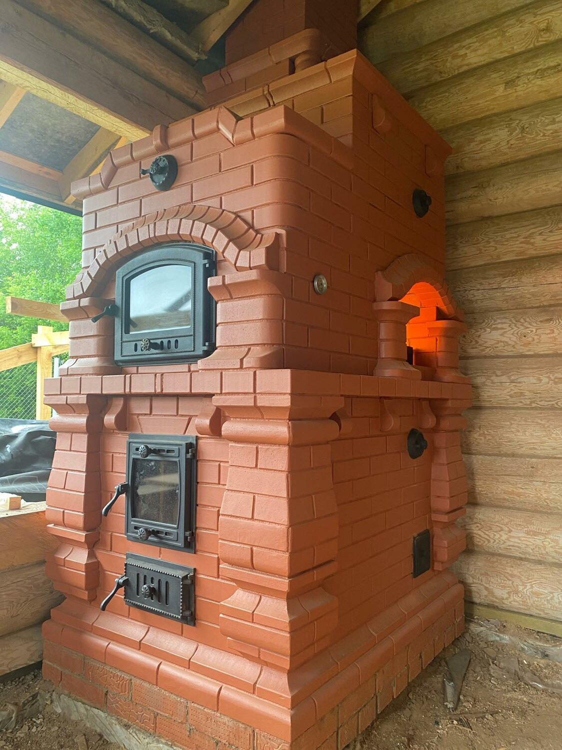 кирпичная печь для дома, кирпичные печи, печь из кирпича, печь из кирпича для дома, печи для дома на дровах из кирпича