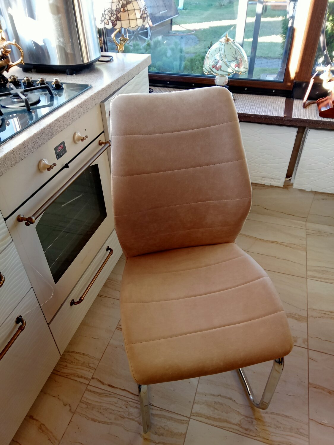 стул кухонный мягкий, кресло офисное tetchair zero, стул обеденный, бежевый стул, мебель