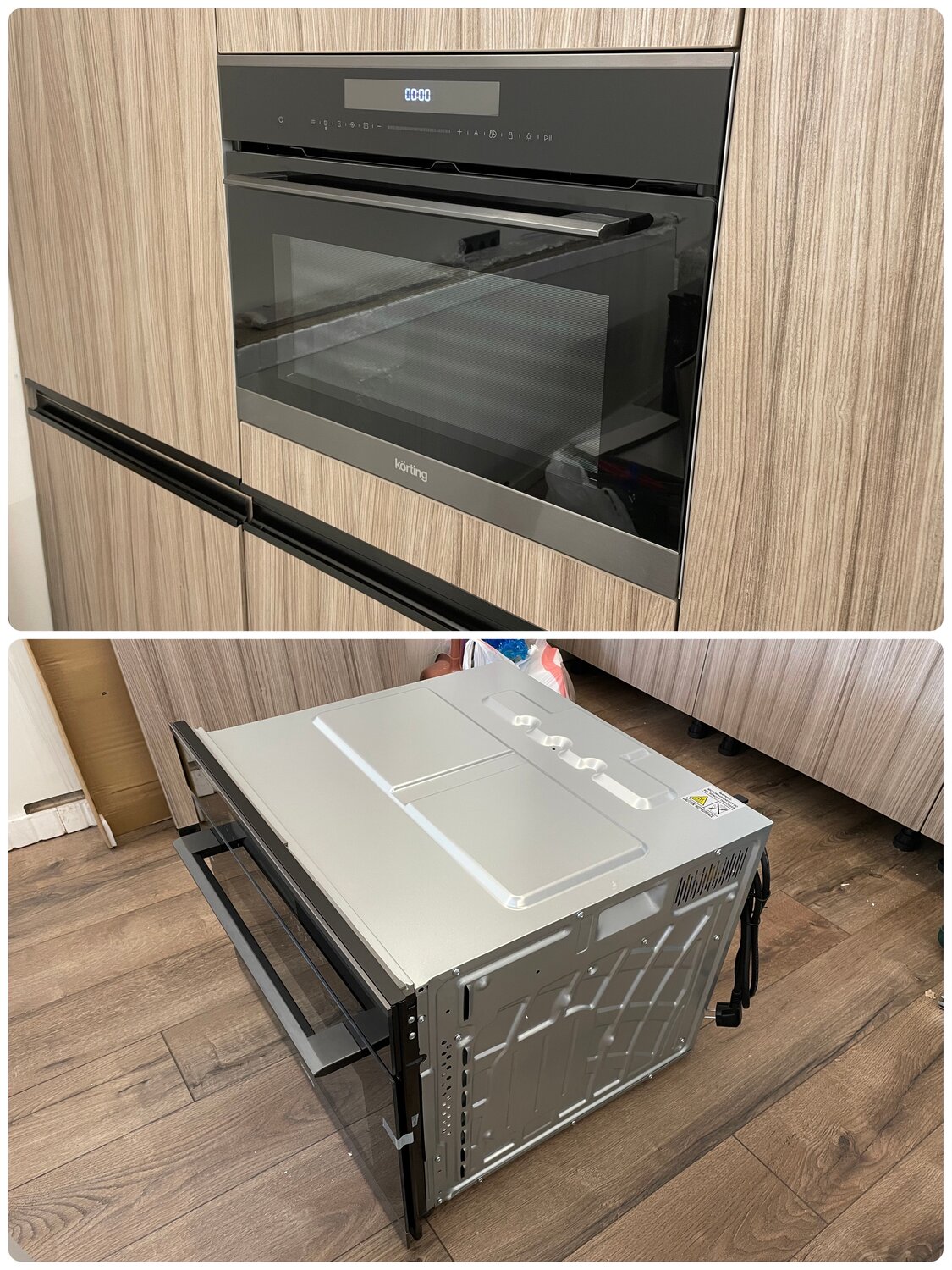 Установка и подключение духового шкафа.