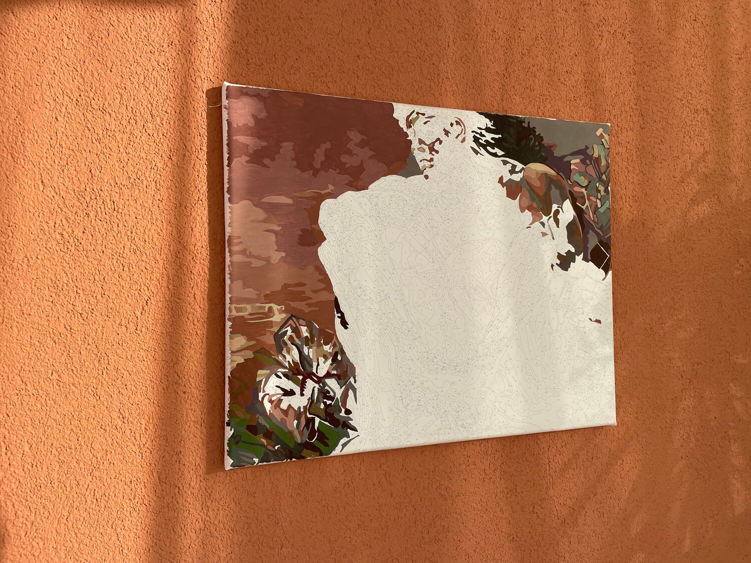 Монтаж картины