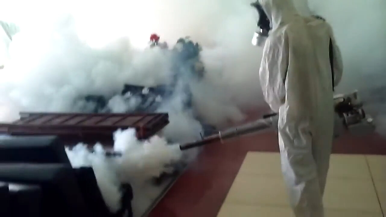 дезинсекция клопов туманом, фумигация дезинсекция дезинфекция, дезинсекция горячим туманом, дезинсекция, дезинфекция помещений